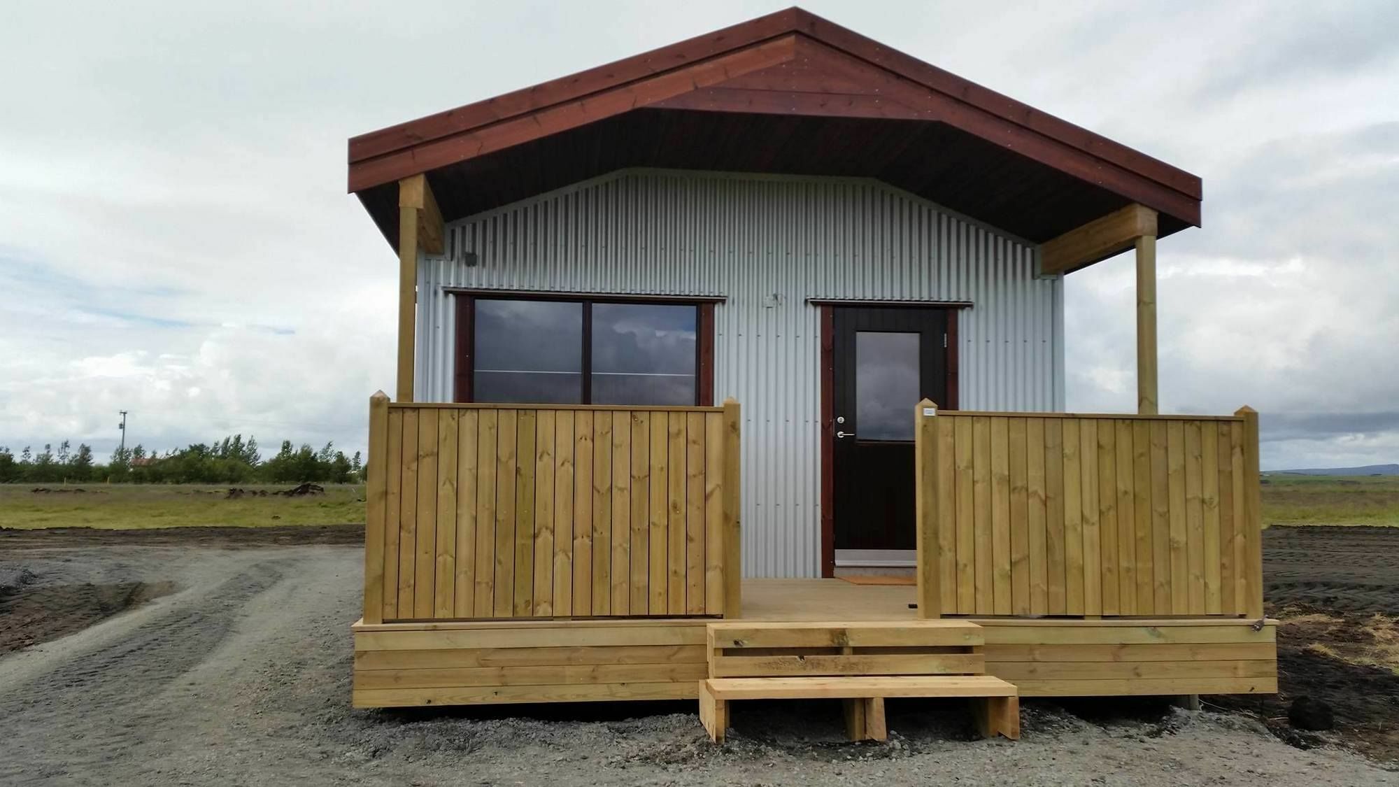 Hekla Cabin 1 Volcano And Glacier View Гелла Екстер'єр фото